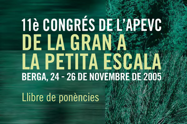 11è Congrés APEVC - 2005