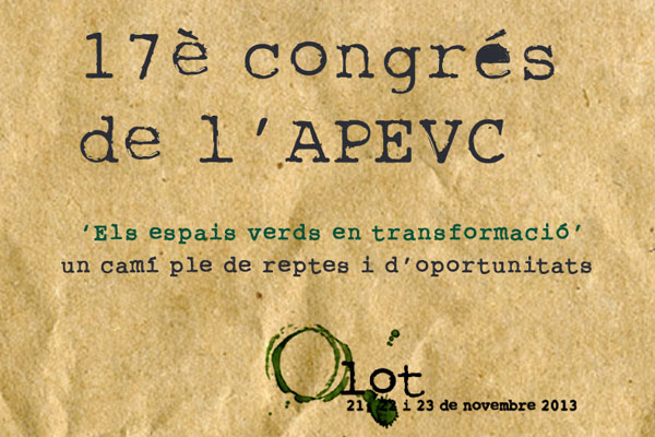 17è Congrés APEVC - Olot 2013