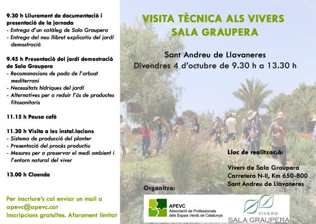 cartell jornada Sala Graupera